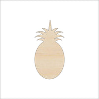 Pineapple Wood Craft Shape Laser Cut Out and Unfinished DIY Craft Supply FOD226 - The Wood Shape Store