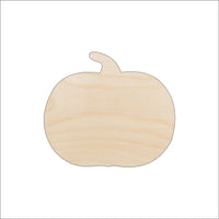 Pumpkin Wood Craft Shape - Laser Cut Baltic Birch Unfinished DIY Wood Art Supplies FAL118 - The Wood Shape Store