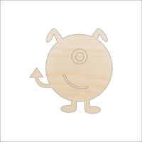 Alien Wood Craft Shape - Laser Cut Baltic Birch Unfinished DIY Wood Art Supplies SPC7 - The Wood Shape Store