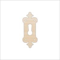 Key Wood Craft Shape - Laser Cut Baltic Birch Unfinished DIY Wood Art Supplies KEY6 - The Wood Shape Store