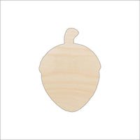 Acorn Wood Craft Shape - Laser Cut Baltic Birch Unfinished DIY Wood Art Supplies TRE46 - The Wood Shape Store