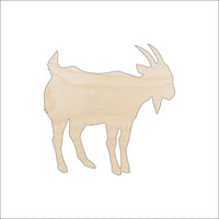 Goat Wood Craft Shape - Laser Cut Baltic Birch Unfinished DIY Wood Art Supplies SHP12 - The Wood Shape Store