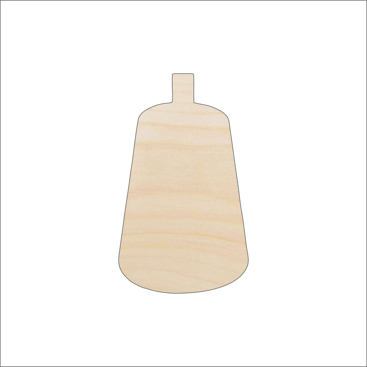 Pumpkin Wood Craft Shape - Laser Cut Baltic Birch Unfinished DIY Wood Art Supplies FAL107 - The Wood Shape Store