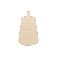Pumpkin Wood Craft Shape - Laser Cut Baltic Birch Unfinished DIY Wood Art Supplies FAL107 - The Wood Shape Store