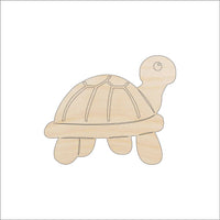 Turtle Tortoise Wood Craft Shape - Laser Cut Baltic Birch Unfinished DIY Wood Art Supplies REP6 - The Wood Shape Store