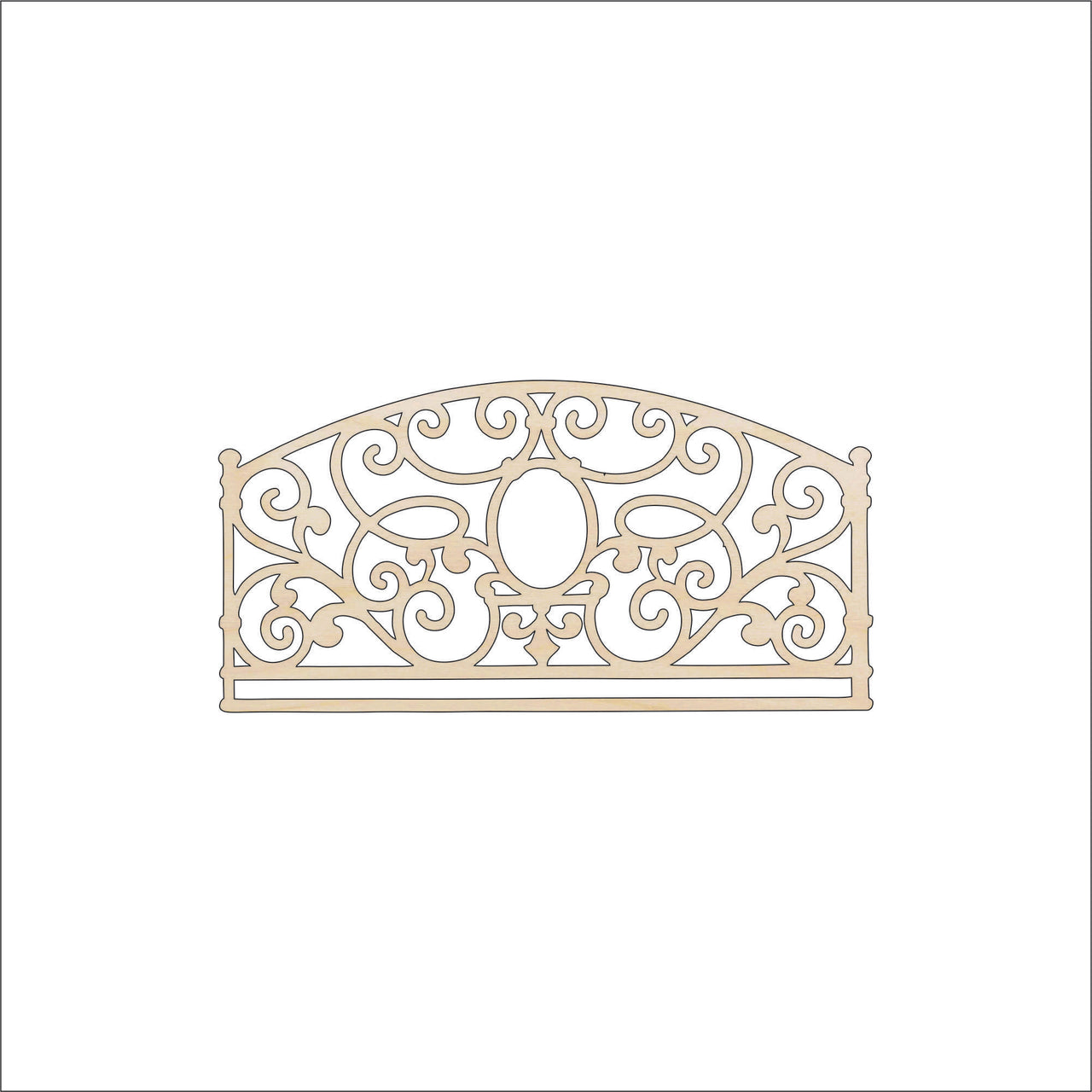 Design Wood Craft Shape - Laser Cut Baltic Birch Unfinished DIY Wood Art Supplies DSN24 - The Wood Shape Store