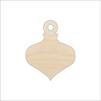 Ornament Wood Craft Shape - Laser Cut Baltic Birch Unfinished DIY Wood Art Supplies XMS81 - The Wood Shape Store