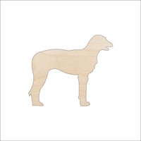 Dog Wood Craft Shape - Laser Cut Baltic Birch Unfinished DIY Wood Art Supplies DOG8 - The Wood Shape Store