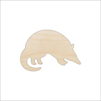 Armadillo Wood Craft Shape – Laser Cut Baltic Birch Unfinished DIY Wood Art Supplies ANML3 - The Wood Shape Store