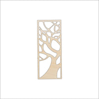 Tree Design Wood Craft Shape - Laser Cut Baltic Birch Unfinished DIY Wood Art Supplies TRE121 - The Wood Shape Store