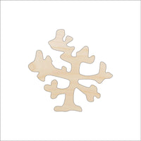 Seaweed Wood Craft Shape - Laser Cut Baltic Birch Unfinished DIY Wood Art Supplies SEA126 - The Wood Shape Store
