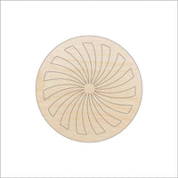 Design Wood Craft Shape - Laser Cut Baltic Birch Unfinished Wood Art Supplies DSN82 - The Wood Shape Store
