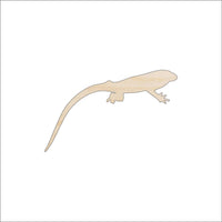 Lizard Wood Craft Shape - Laser Cut Baltic Birch Unfinished DIY Wood Art Supplies REP35 - The Wood Shape Store