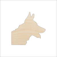 Dog Wood Craft Shape - Laser Cut Baltic Birch Unfinished DIY Wood Art Supplies DOG16 - The Wood Shape Store