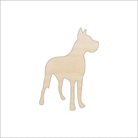 Dog Wood Craft Shape - Laser Cut Baltic Birch Unfinished DIY Wood Art Supplies DOG29 - The Wood Shape Store