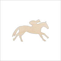 Horse Wood Craft Shape - Laser Cut Baltic Birch Unfinished DIY Wood Art Supplies HRS82 - The Wood Shape Store