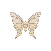 Butterfly Wood Craft Shape - Laser Cut Baltic Birch Unfinished DIY Wood Art Supplies BUG13 - The Wood Shape Store