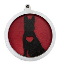 Dog 3D Laser Cut Ornament – Baltic Birch Wood Craft Supplies | DIY Wood Ornament Kit AN12 - The Wood Shape Store
