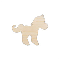 Horse Wood Craft Shape - Laser Cut Baltic Birch Unfinished DIY Wood Art Supplies HRS76 - The Wood Shape Store