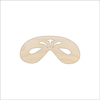 Mask Wood Craft Shape - Laser Cut Baltic Birch Unfinished DIY Wood Art Supplies MSK8 - The Wood Shape Store
