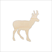 Goat Wood Craft Shape – Laser Cut Baltic Birch Unfinished DIY Wood Art Supplies ANML111 - The Wood Shape Store