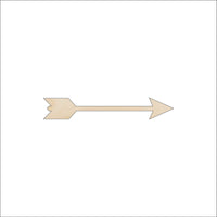 Arrow Wood Craft Shape – Laser Cut Baltic Birch Unfinished DIY Wood Art Supplies ARW14 - The Wood Shape Store