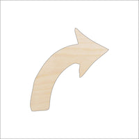 Arrow Wood Craft Shape – Laser Cut Baltic Birch Unfinished DIY Wood Art Supplies ARW18 - The Wood Shape Store