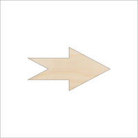 Arrow Wood Craft Shape – Laser Cut Baltic Birch Unfinished DIY Wood Art Supplies ARW9 - The Wood Shape Store