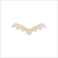 Flying Bat Wood Craft Shape – Laser Cut Baltic Birch Unfinished DIY Wood Art Supplies BAT14 - The Wood Shape Store