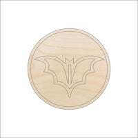 Bat Wood Craft Shape – Laser Cut Baltic Birch Unfinished DIY Wood Art Supplies BAT19 - The Wood Shape Store