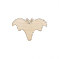 Bat Wood Craft Shape – Laser Cut Baltic Birch Unfinished DIY Wood Art Supplies BAT1 - The Wood Shape Store