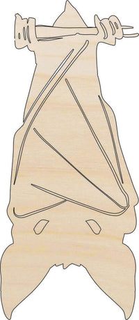 Vampire Bat Wood Craft Shape – Laser Cut Baltic Birch Unfinished DIY Wood Art Supplies BAT20 - The Wood Shape Store