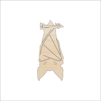 Vampire Bat Wood Craft Shape – Laser Cut Baltic Birch Unfinished DIY Wood Art Supplies BAT20 - The Wood Shape Store