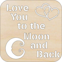 Baby Sign Wood Craft Shape – Laser Cut Baltic Birch Unfinished DIY Wood Art Supplies BBY64 - The Wood Shape Store