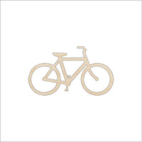 Bicycle Wood Craft Shape – Laser Cut Baltic Birch Unfinished DIY Wood Art Supplies BIK9 - The Wood Shape Store