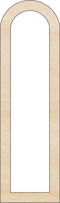 Window Wood Craft Shape – Laser Cut Baltic Birch Unfinished DIY Wood Art Supplies BLD122 - The Wood Shape Store