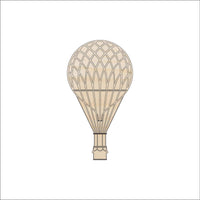 Balloon Wood Craft Shape - Laser Cut Baltic Birch Unfinished DIY Wood Art Supplies BLN11 - The Wood Shape Store