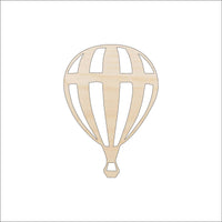 Balloon - Wood Craft Shape - Laser Cut Baltic Birch Unfinished DIY Wood Art Supplies BLN2 - The Wood Shape Store