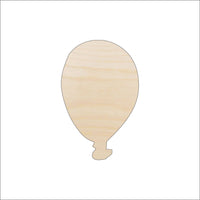 Balloon Wood Craft Shape - Laser Cut Baltic Birch Unfinished DIY Wood Art Supplies BLN7 - The Wood Shape Store