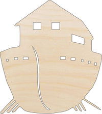 Ark Wood Craft Shape - Laser Cut Baltic Birch Unfinished DIY Wood Art Supplies BOT48 - The Wood Shape Store