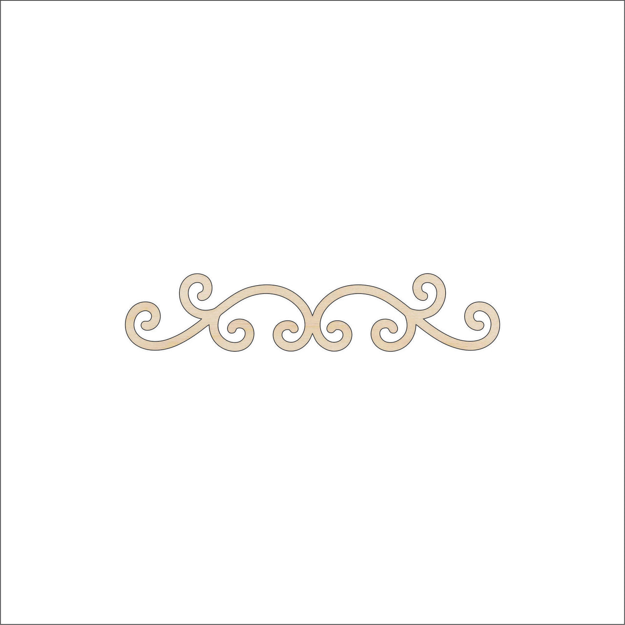 Bow Wood Craft Shape - Laser Cut Baltic Birch Unfinished DIY Wood Art Supplies BOW11 - The Wood Shape Store