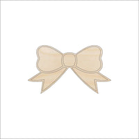 Bow Wood Craft Shape - Laser Cut Baltic Birch Unfinished DIY Wood Art Supplies BOW13 - The Wood Shape Store
