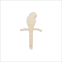 Parrot Wood Craft Shape - Laser Cut Baltic Birch Unfinished DIY Wood Art Supplies BRD109 - The Wood Shape Store