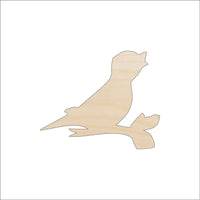 Bird Wood Craft Shape - Laser Cut Baltic Birch Unfinished DIY Wood Art Supplies BRD122 - The Wood Shape Store