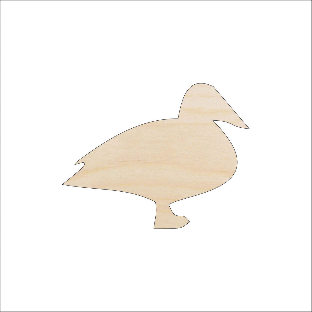 Bird Duck - Laser Cut Out Unfinished Wood Craft Shape BRD128