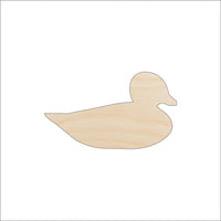 Duck Wood Craft Shape - Laser Cut Baltic Birch Unfinished DIY Wood Art Supplies BRD131 - The Wood Shape Store