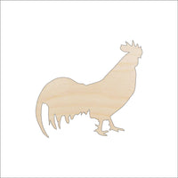 Chicken Wood Craft Shape - Laser Cut Baltic Birch Unfinished DIY Wood Art Supplies BRD133 - The Wood Shape Store