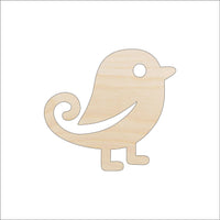 Bird Wood Craft Shape - Laser Cut Baltic Birch Unfinished DIY Wood Art Supplies BRD138 - The Wood Shape Store