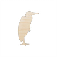 Crane Wood Craft Shape - Laser Cut Baltic Birch Unfinished DIY Wood Art Supplies BRD152 - The Wood Shape Store