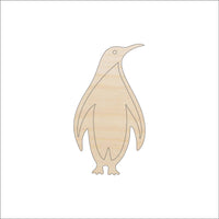 Penguin Wood Craft Shape - Laser Cut Baltic Birch Unfinished DIY Wood Art Supplies BRD156 - The Wood Shape Store